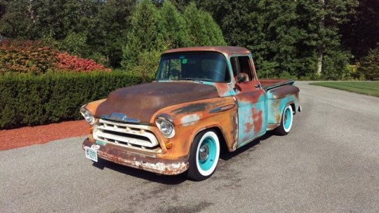 57 Chevy 3100 Patina LS LM7