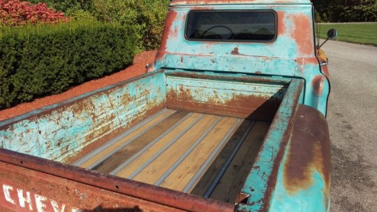 57 Chevy 3100 Patina LS LM7