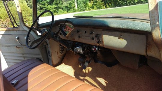 57 Chevy 3100 Patina LS LM7
