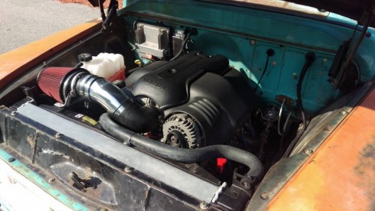 57 Chevy 3100 Patina LS LM7