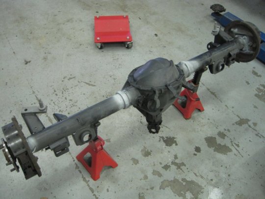 57 Chevy 3100 Axle Over C-Notch