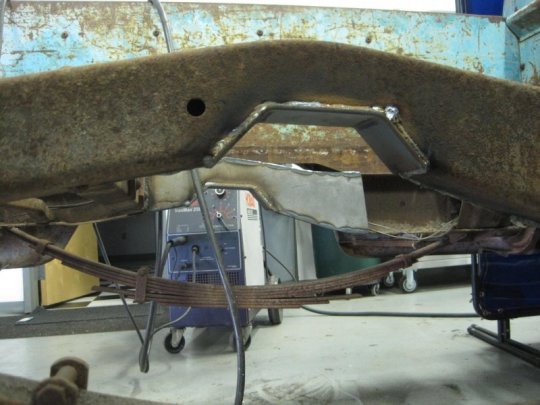 57 Chevy 3100 Axle Over C-Notch