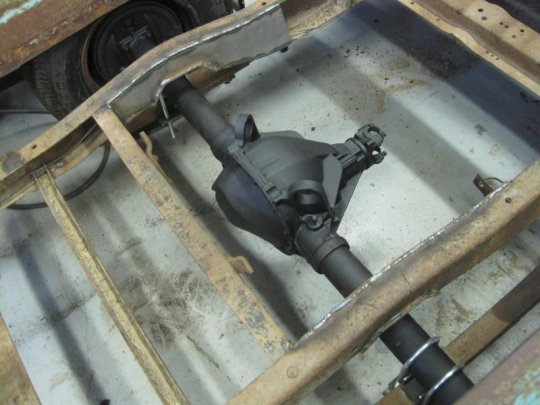 57 Chevy 3100 Axle Over C-Notch