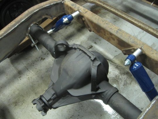 57 Chevy 3100 Axle Over C-Notch