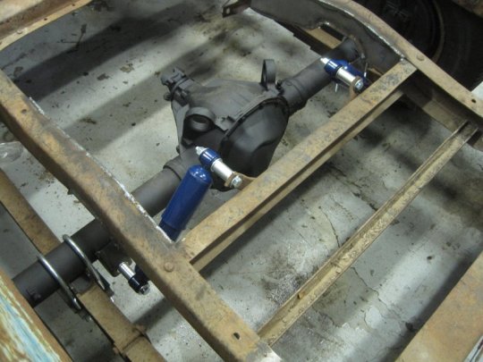 57 Chevy 3100 Axle Over C-Notch