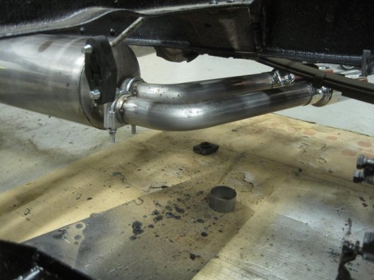 1957 3100 LS LM7 Exhaust