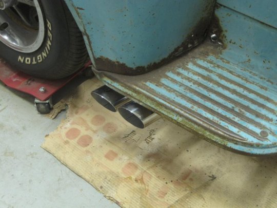 1957 3100 LS LM7 Exhaust