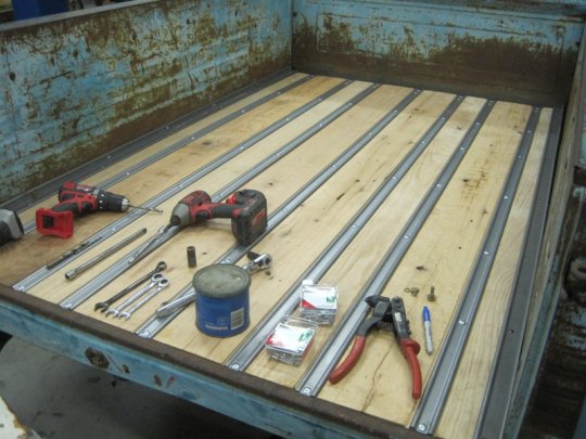 1957 3100 Bed Wood