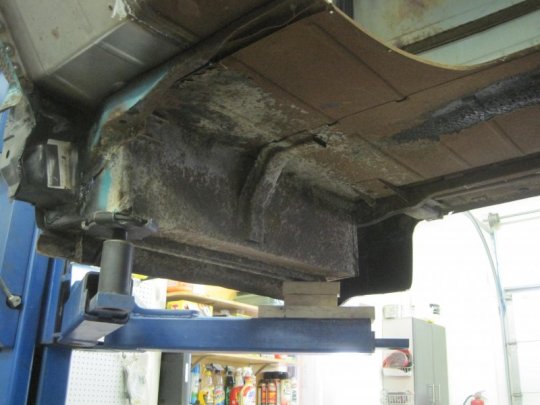 1957 3100 Under Body