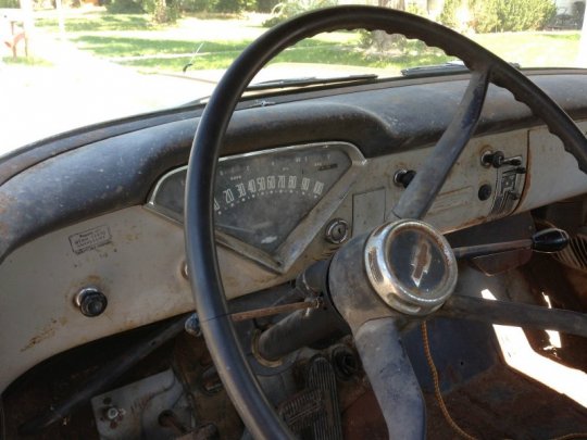 57 Chevy 3100 Patina