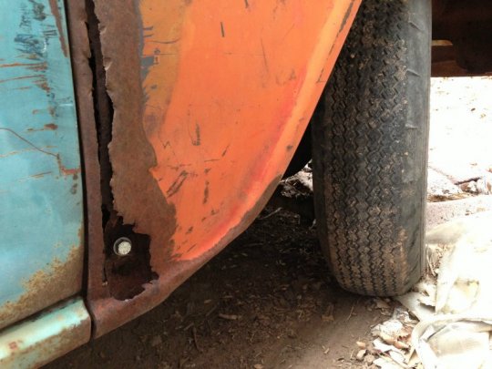 57 Chevy 3100 Patina