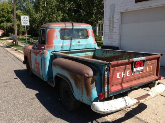 57 Chevy 3100 Patina