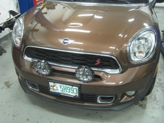 2013 Mini Paceman S All4 PIAA Driving Lights